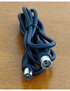 Cavetto-coassiale-prolunga-TV-spina-presa-nero-15-mt 2