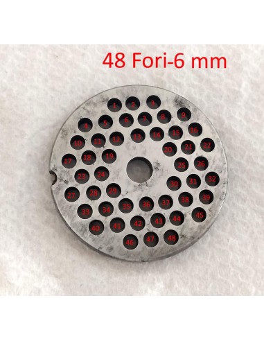 Piastra-trafila-per-tritacarne-elettrico-n°12-foro-da-6-mm