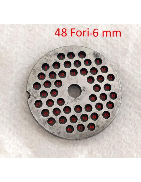 Piastra-trafila-per-tritacarne-elettrico-n°12-foro-da-6-mm