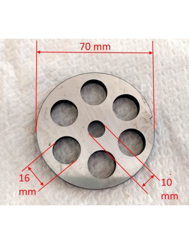 Piastra-trafila-per-tritacarne-elettrico-n°12-foro-da-16-mm-Dimensioni