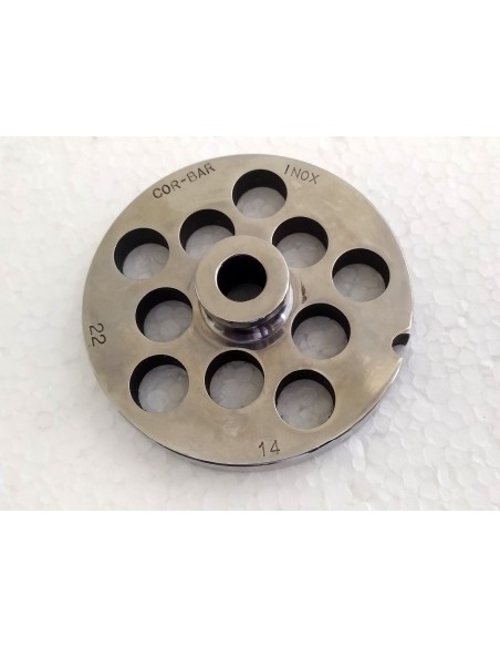 Piastra-trafila-inox-per-tritacarne-elettrico-n°22-foro-da-14-mm-4