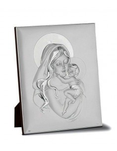 Quadro-madonna-con-bambino-in-argento-PD201
