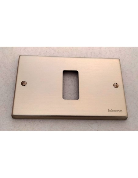 Placca-Bticino-1-posto-moduli-in-alluminio-serie-Magic