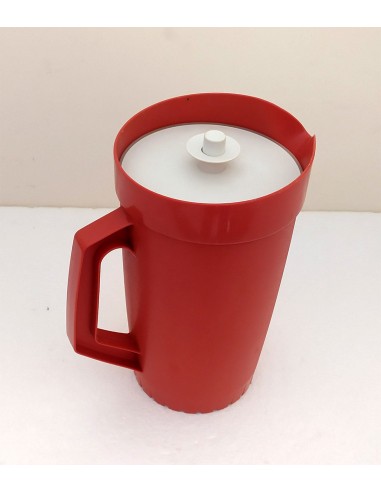 Caraffa-brocca-Tupperware-in-plastica-con-coperchio-ermetico-da-2-litri