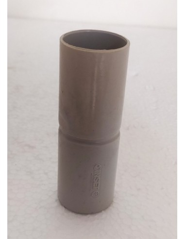Manicotto-grigio-o32-mm-per-tubi-in-plastica-rigidi