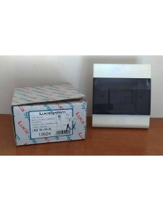 Centralino-da-incasso-Lucasystem-4-moduli-con-portello-fumè-IP40 2