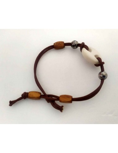 Bracciale-in-cauciu-e-acciaio-colore-marrone-2