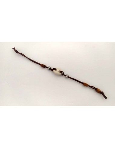 Bracciale-in-cauciu-e-acciaio-colore-marrone-5