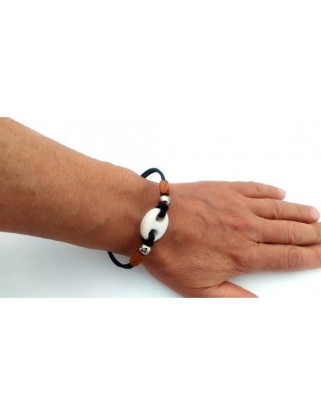 Bracciale-in-cauciù-e-acciaio-colore-nero-6