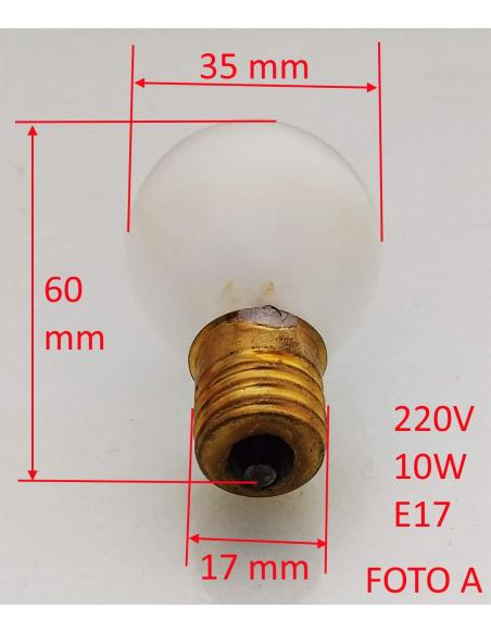 Lampada-ad-incandescenza-opaca-220V10W-attacco-E17-1