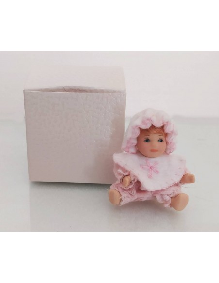Bambolina-in-ceramica-con-vestito-e-cappello-rosa-5x7-cm-6