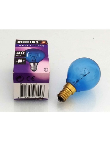 Lampada-solare-ad-incandescenza-Blu-Philips-220V-40W-E14-Codice prodotto