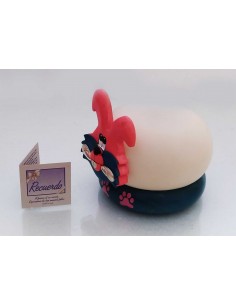 Lampada-lume-da-comodino-Recuerdo-in-legno-con-lepre 2