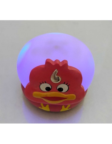 Lampada-lume-da-comodino-Recuerdo-in-legno-con-pulcino-accesa