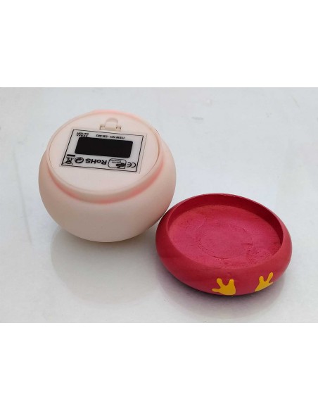 Lampada-lume-da-comodino-Recuerdo-in-legno-con-pulcino-vano-batterie