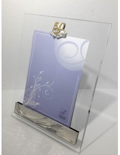 Portafoto-cristallo-50°Anniversario-parte-anteriore 2
