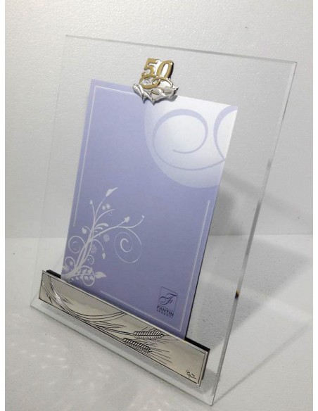 Portafoto-cristallo-50°Anniversario-parte-anteriore-1