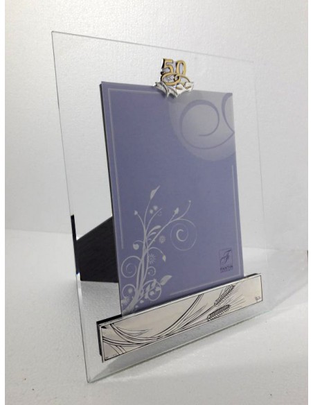 Portafoto-cristallo-50°Anniversario-parte-anteriore-2