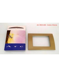 Placca-serie-Arc-1/2/3-posti-Bronzo