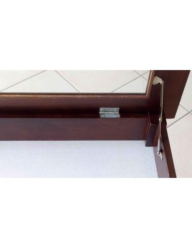 Tavolinetto-in-legno-noce-con-vetrina-vintage-100x505x46cm-8