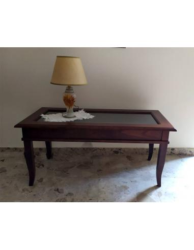 Tavolinetto-in-legno-noce-con-vetrina-vintage-100x505x46cm-12