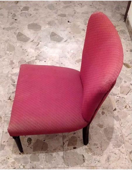 Poltroncine-in-legno-ricoperte-di-tessuto-rosso-vintage-anni-60-2