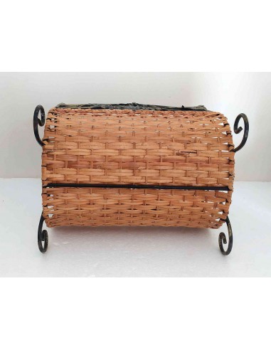 Portariviste-portagiornali-in-ferro-battuto-e-vimini-35x265x39-6