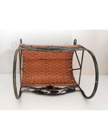 Portariviste-portagiornali-in-ferro-battuto-e-vimini-35x265x39-5