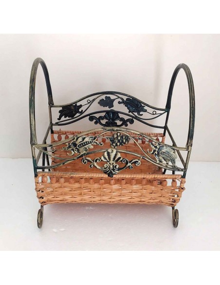 Portariviste-portagiornali-in-ferro-battuto-e-vimini-35x265x39-3