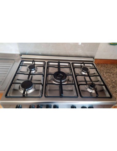 Cucina-a-gas-de-longhi-con-portabombola-in-acciaio-inox-Demx-96-B5-ED-4