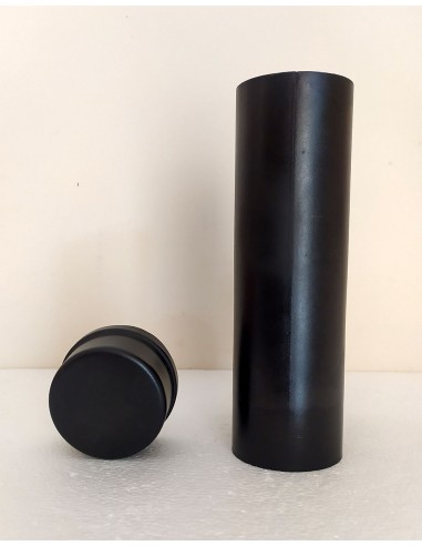 Raccordo-a-T-90°-con-tappo-cieco-acciaio-nero-per-stufe-a-pellet-4