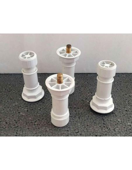 Piedini-per-mobili-regolabili-in-plastica-bianca-10-cm-set-4-pz