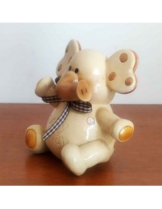 Salvadanaio-in-resina-avorio-Lucky-way-con-fiocchetto-12x12-cm 2