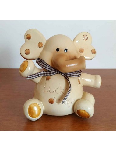 Salvadanaio-in-resina-avorio-Lucky-way-con-fiocchetto-12x12-cm