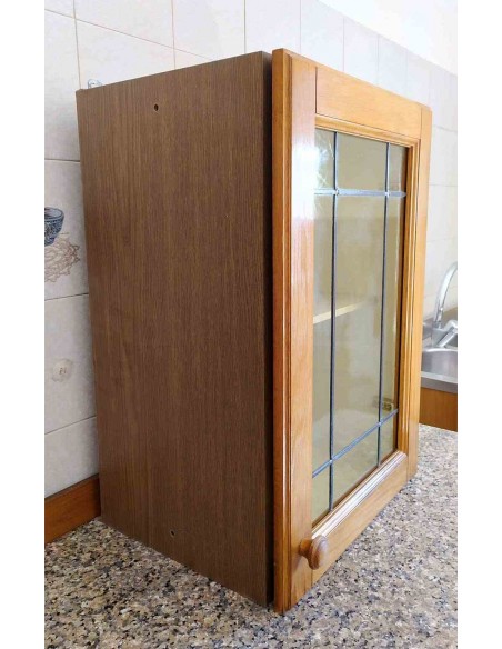 Mobile-pensile-vetrina-in-legno-da-45-cm-componibile-n2-2