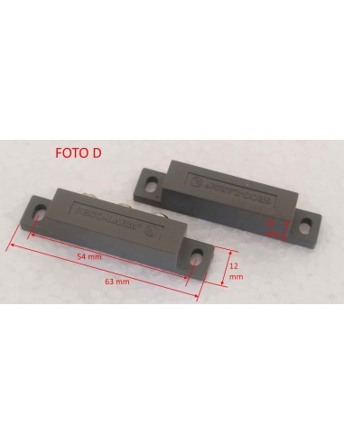 Contatto-sensore-magnetico-grigio-con-contatti-C/NC/NA-Dimensioni