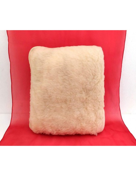 Cuscino-in-lana-naturale-Merinos-con-parti-marrone-29x35x14-cm-1