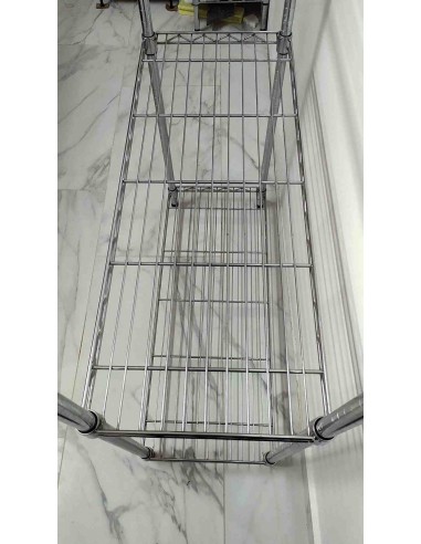Scaffale-libreria-in-acciaio-cromato-con-4-ripiani-36x90xh180-cm-4