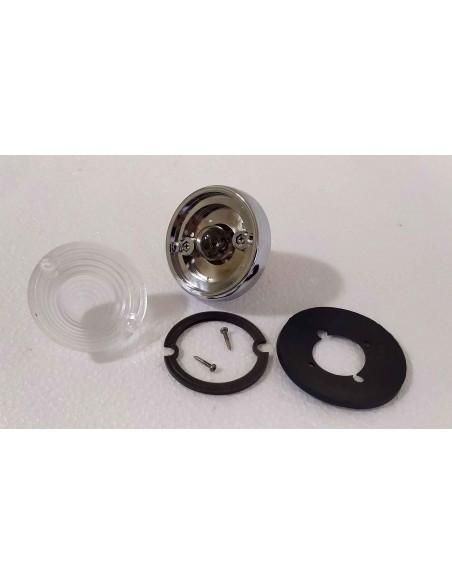 Fanalino-anteriorelaterale-cromato-trasparente-stile-vintage-per-veicoli-depoca-8