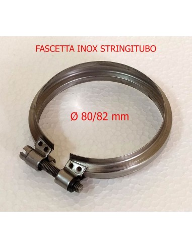 Fascetta di bloccaggio inox per tubi...