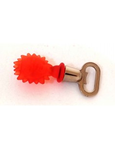 Apribottiglie-metallo-impugnatura-sole-rosso-ergonomico 2