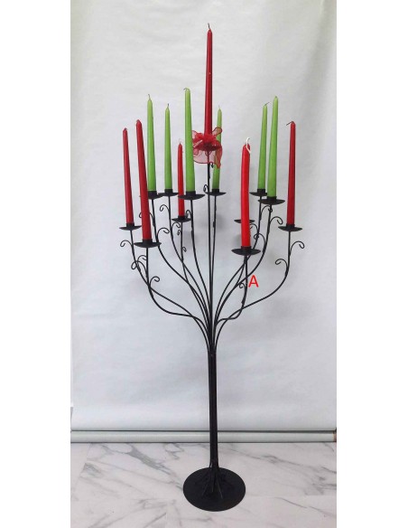Candeliere-in-ferro-battuto-13-fiamme-o-55-cm-altezza-109-cm-1