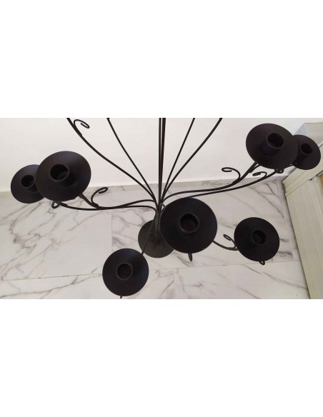 Candeliere-in-ferro-battuto-13-fiamme-o-55-cm-altezza-109-cm-9