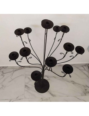 Candeliere-in-ferro-battuto-13-fiamme-o-55-cm-altezza-109-cm-4