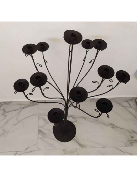 Candeliere-in-ferro-battuto-13-fiamme-o-55-cm-altezza-109-cm-4
