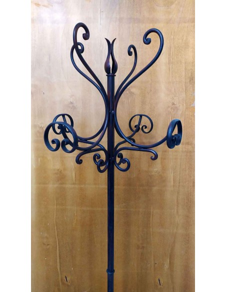 Appendiabiti-Attaccapanni-a-piantana-in-ferro-battuto-vintage-2