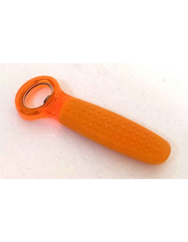 Apribottiglia-cavatappi-manuale-ergonomico-antiscivolo-arancione