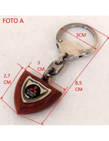 Portachiavi-legno-Mitsubishi-Motors-vintage-2