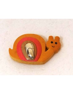 Lumaca-in-legno-magnetica-con-argento-Recuerdo-6x3,5-cm