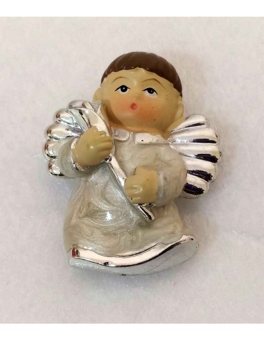 Angioletto-in-resina-argentata-e-smaltata-con-magnete-4x3-cm